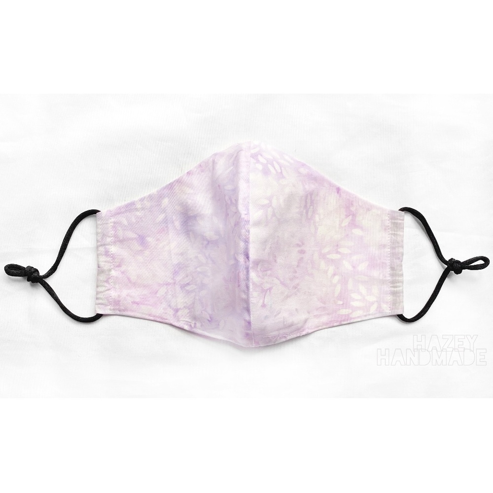 Handmade Face Mask / Cover - Light Purple